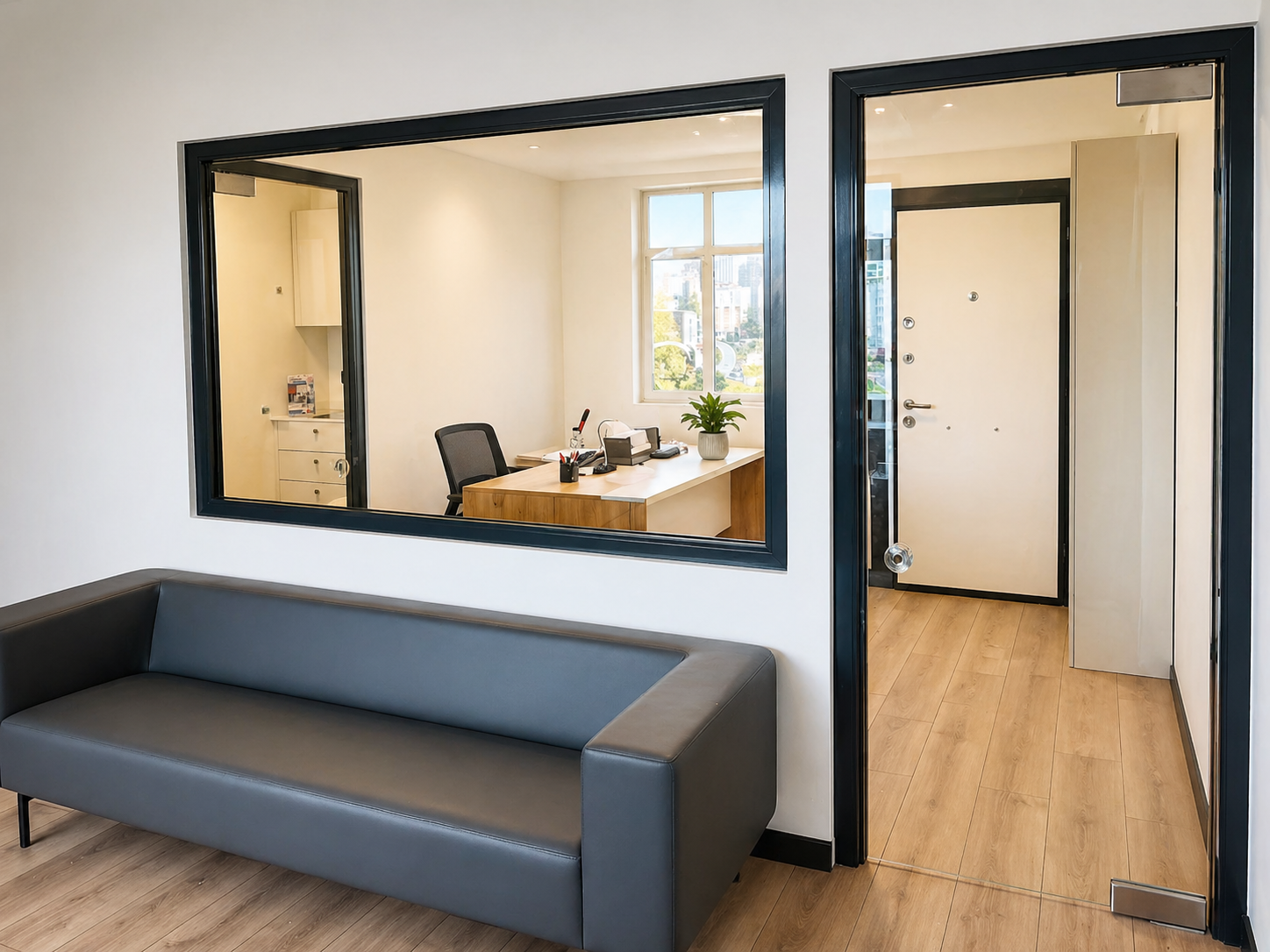 Modern İç Mekân Çelik Kapı Uygulaması